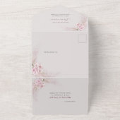 Tout flou en un seul Faire-part de mariage RSVP (Dehors)
