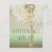 Tout Fonctionnera Avec Une Carte Postale Inspirant (Devant)