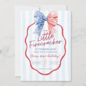 Tout Invitation d'anniversaire 1ère Américaine Pat (Devant)