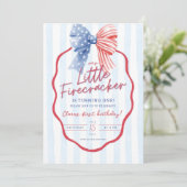 Tout Invitation d'anniversaire 1ère Américaine Pat (Debout devant)