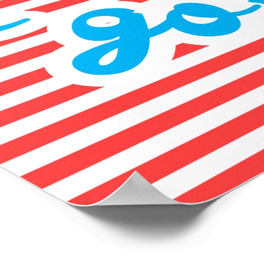 Tout ira bien, affiche de typographie, rouge, (Coin)