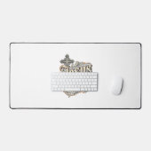 Tout Jésus Vintage Typographie Chrétienne Design (Clavier et souris)