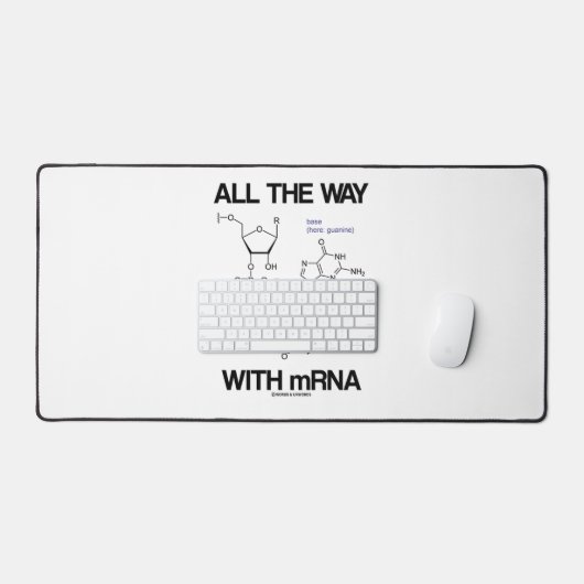 Tout Le Chemin Avec L'ARNm Messenger ARN Bio Moléc (Clavier et souris)