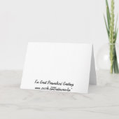 Tout le meilleur - carte de bonne chance (Dos)