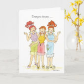 Tout le monde connaît la carte d'amitié (Fleur jaune)