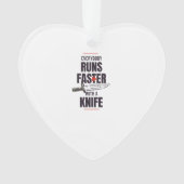 Tout le monde court plus vite avec un couteau (devant)