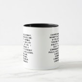 TOUT LE MONDE N'EST PAS ÉLIGIBLE | Mug Power Ident (Centre)