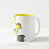 Tout le pain grillé vont dans la tasse de ciel (Devant droit)