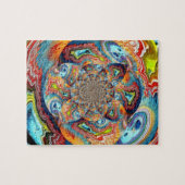 Tout le puzzle de fractale de défi (Horizontal)