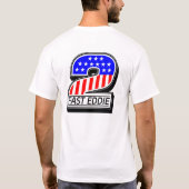 Tout le T-shirt rapide de blanc de 2 américains (Dos)