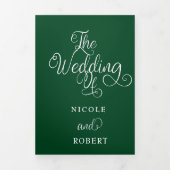 Tout moderne en un | 2 Faire-part de mariage photo (Page de couverture)