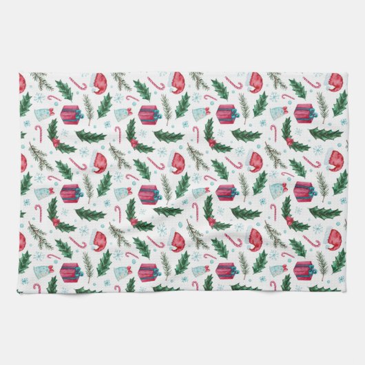 tout noël serviette de cuisine (Horizontal)