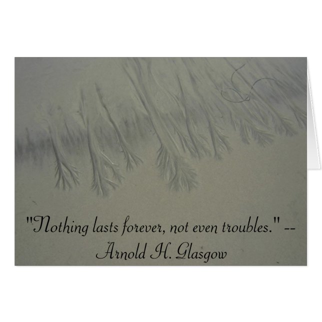 "Tout passe, tout lasse, tout casse, pas la (Devant horizontal)