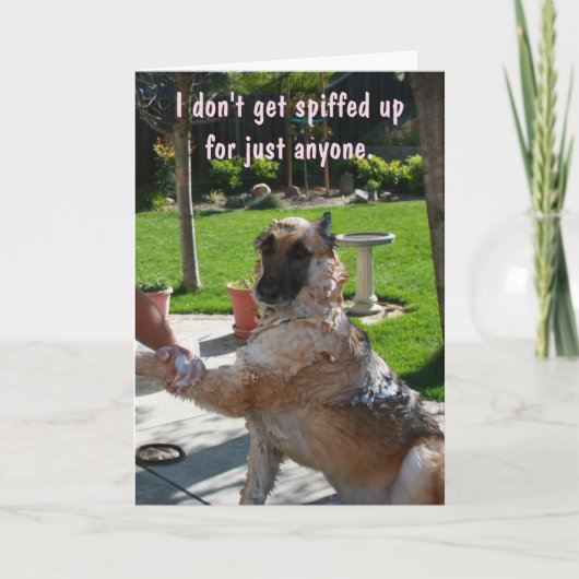 Tout pour vous Carte Saint Valentin (Devant)