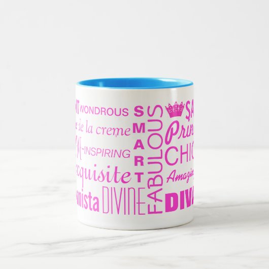 "Tout Princesse & Plus !" Café Mug (Centre)