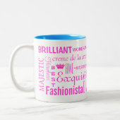 "Tout Princesse & Plus !" Café Mug (Gauche)