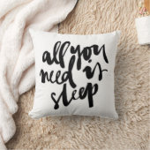 Tout que vous avez besoin est coussin de sommeil (Couverture)