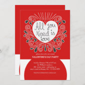 Tout que vous avez besoin est invitation de (Devant / Derrière)