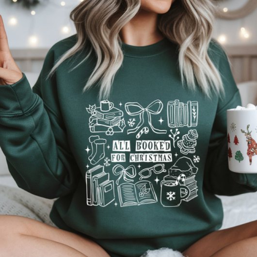 Tout réservé pour le sweatshirt vert doodle de Noë