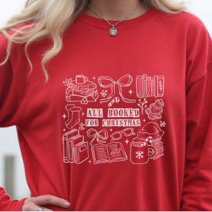 Tout réservé pour le T-Shirt rouge à manches longu