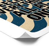 Tout sentir à la fois - Poster (Coin)