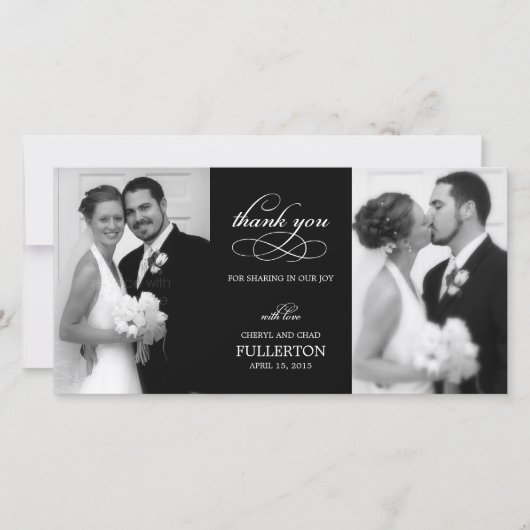 Tout simplement de beaux Cartes photos Mariages Me (Devant)