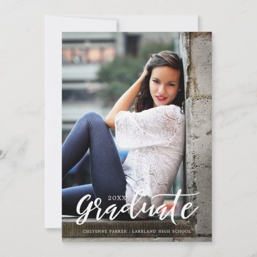 Tout Simplement Design | Faire-part de diplôme | B (Devant)