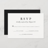 Tout Simplement Design | Réponse du Mariage invers (Devant / Derrière)