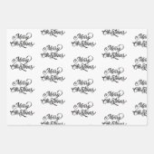 Tout simplement Joyeux papier d'enveloppement de N (Devant 2)