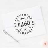Tout Sticker FJ60 (Enveloppe)