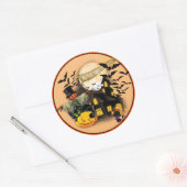 Tout Stickers Halloween Ensemble de 20 ronds (Enveloppe)