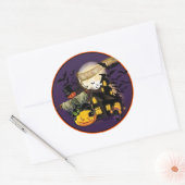 Tout Stickers Halloween Ensemble de 20 ronds (Enveloppe)