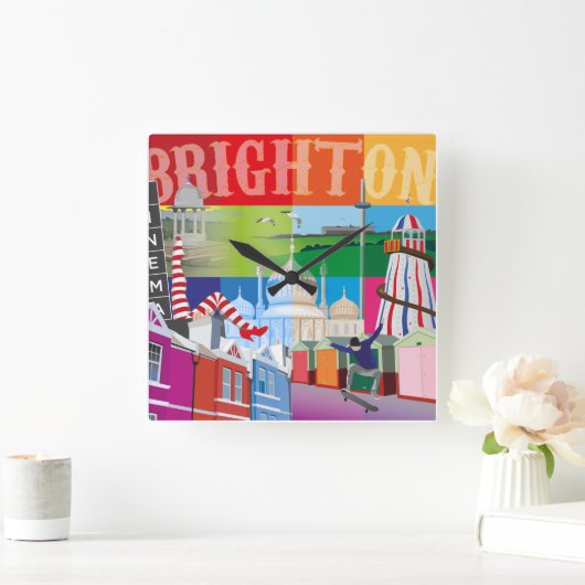 Tout sur Brighton Wall Horloge (Maison)
