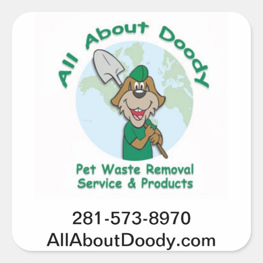 Tout sur Doody Sticker - Carré (Devant)