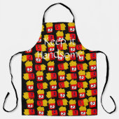 Tout sur imprimer Tablier Gardez-le beau Français (Recto)