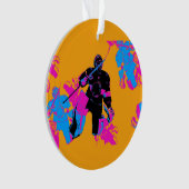 Tout sur le gardien de but - Ornement du joueur de (devant)