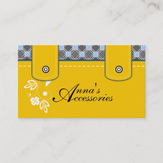 Tout sur les Cartes de visite en cuir (Devant)