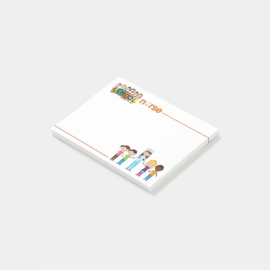 Tout sur les notes Post-it d'infirmière scolaire p (Incliné)