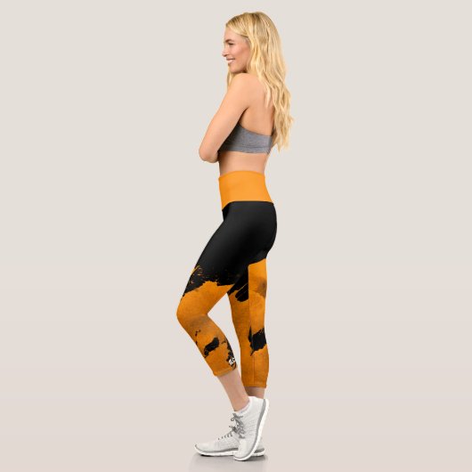 Tout sur l'impression Capri Leggings Bruxelles Ora (Gauche)