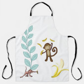 Tout sur l'impression singes de tablier Bananes Fe (Recto)
