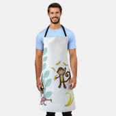 Tout sur l'impression singes de tablier Bananes Fe (Porté)