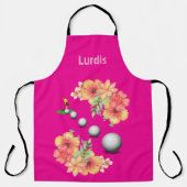 Tout sur l'impression tablier Floral Golfer Sports (Recto)