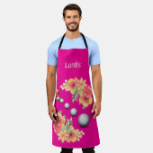 Tout sur l'impression tablier Floral Golfer Sports (Porté)