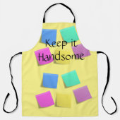 Tout sur l'impression Tablier Gardez-le beau (Recto)