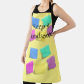 Tout sur l'impression Tablier Gardez-le beau (Insitu)