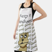 Tout sur l'impression Tablier Gardez-le beau (Insitu)