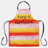 Tout sur l'impression Tablier Gardez-le beau (Recto)