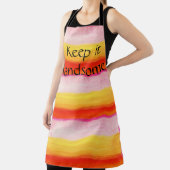 Tout sur l'impression Tablier Gardez-le beau (Insitu)