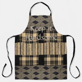 Tout sur l'impression tablier Gardez-le beau Brown (Recto)