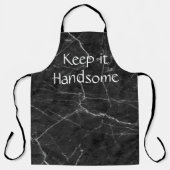 Tout sur l'impression Tablier Gardez-le beau marbr (Recto)